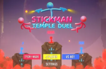 PLay Stickman Temple Duel now!